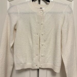 H&M White Cardigan